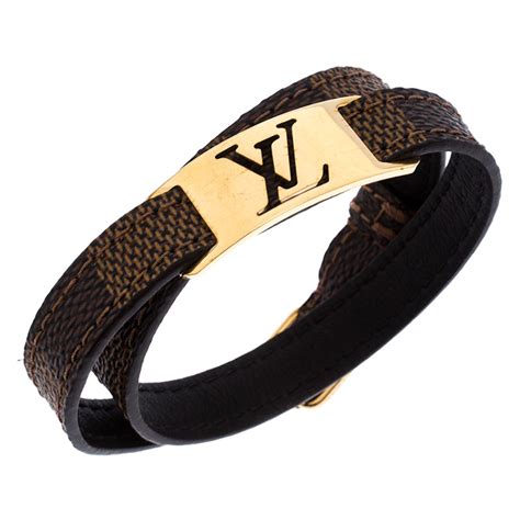 men's louis vuitton bracelet|louis vuitton men leather bracelet.